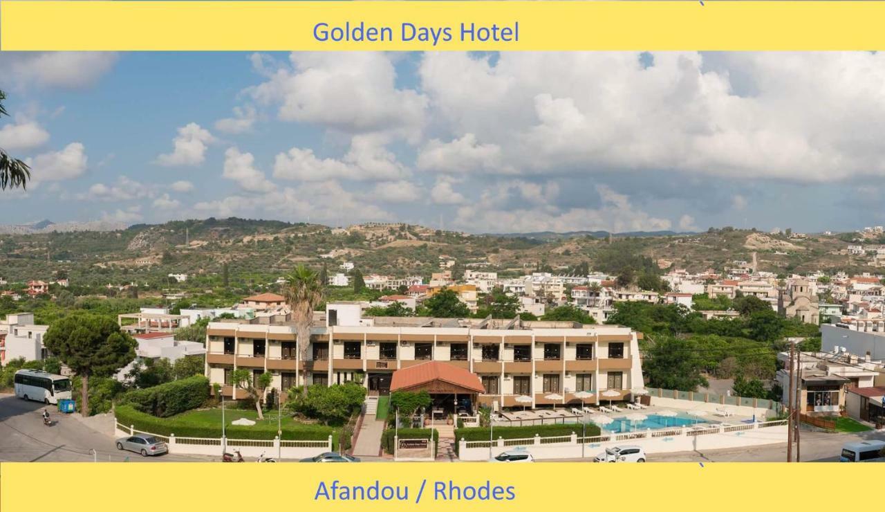 Golden Days Hotel Afándu Kültér fotó
